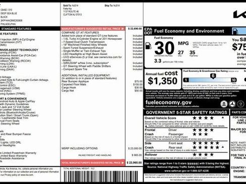 Used 2021 Kia Forte GT image 3