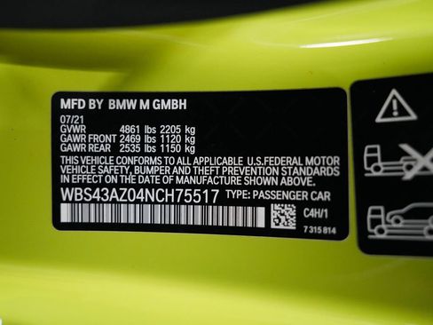 Used 2022 BMW M4 xDrive Competition w/ Executive Package AWD/4WD image 13