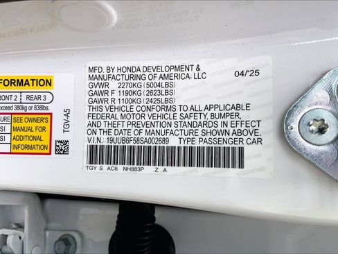 Certified 2025 Acura TLX SH-AWD w/ A-SPEC Pkg image 33