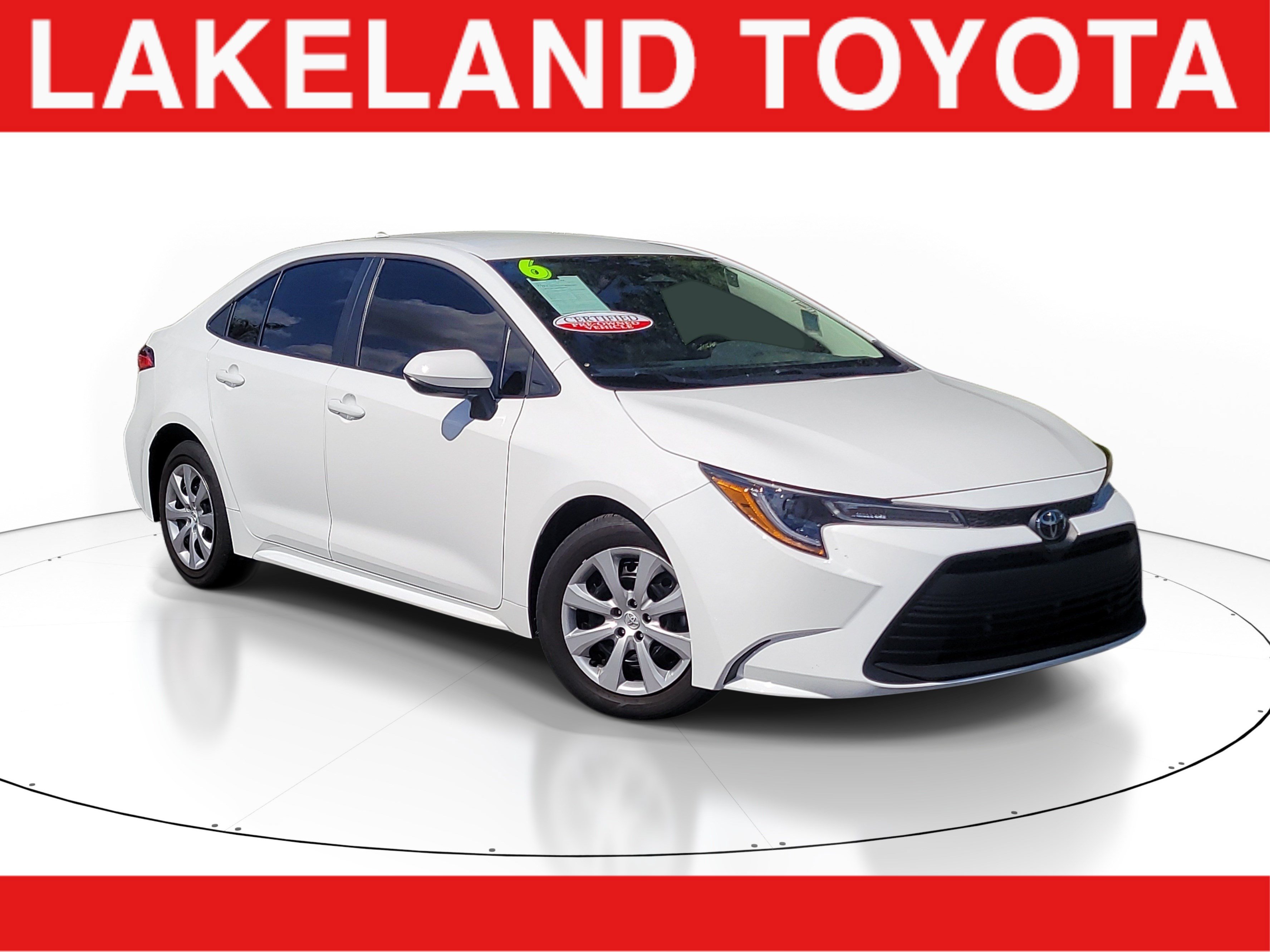 Certified 2026 Toyota Corolla LE FWD image 1