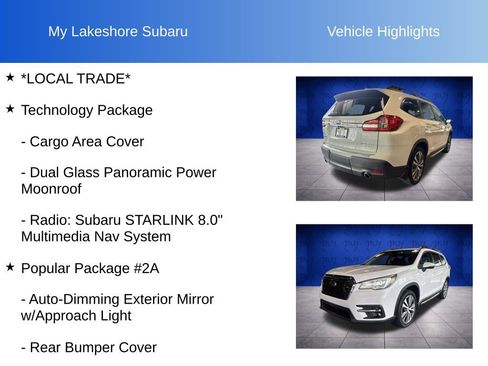 Used 2020 Subaru Ascent Limited w/ Technology Package AWD/4WD image 10