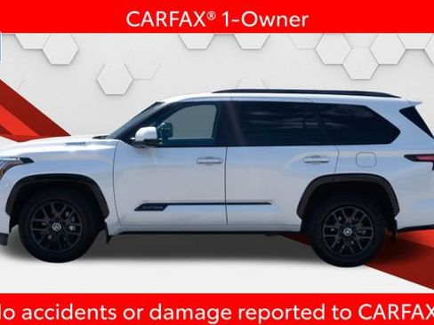Used 2024 Toyota Sequoia Platinum AWD/4WD image 2