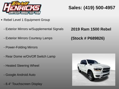 Used 2019 RAM 1500 Sport w/ Level 2 Equipment Group AWD/4WD image 23