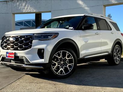 New 2025 Ford Explorer Platinum