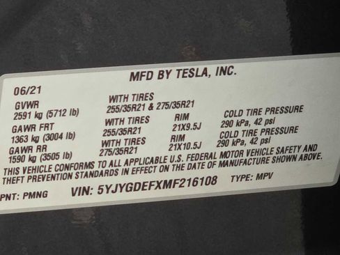 Used 2021 Tesla Model Y Performance image 25