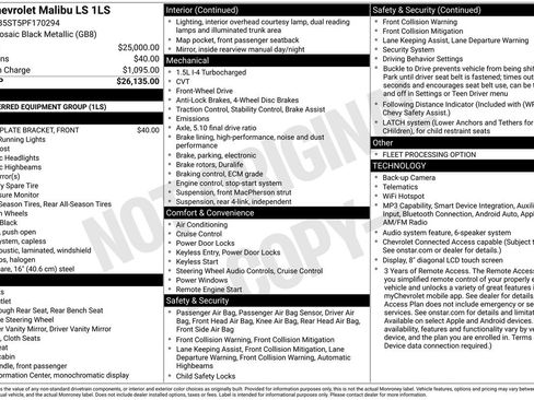 Used 2023 Chevrolet Malibu LS FWD image 5