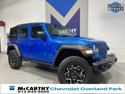 Used 2021 Jeep Wrangler Unlimited Rubicon 4xe w/ Steel Bumper Group