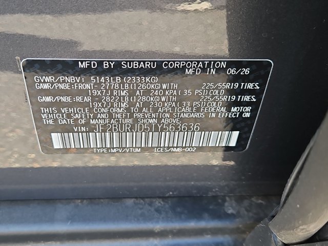 New 2026 Subaru Outback Touring XT AWD/4WD image 18