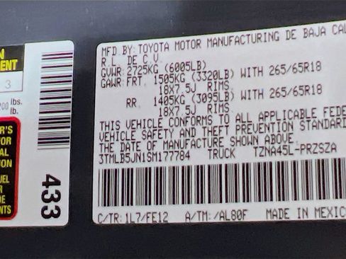 Certified 2025 Toyota Tacoma TRD Sport AWD/4WD image 25
