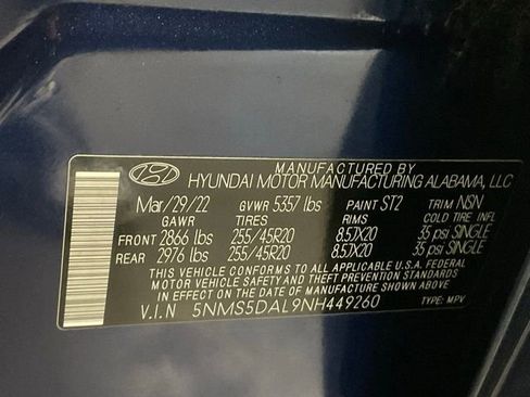 Used 2022 Hyundai Santa Fe Calligraphy image 27