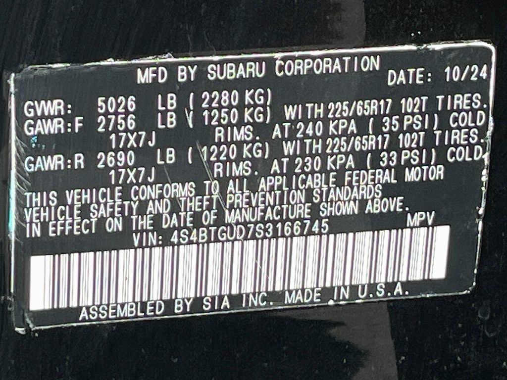 Used 2025 Subaru Outback Wilderness AWD/4WD image 34