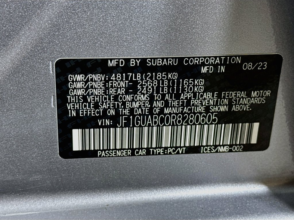 Certified 2024 Subaru Impreza 2.0i AWD/4WD image 38