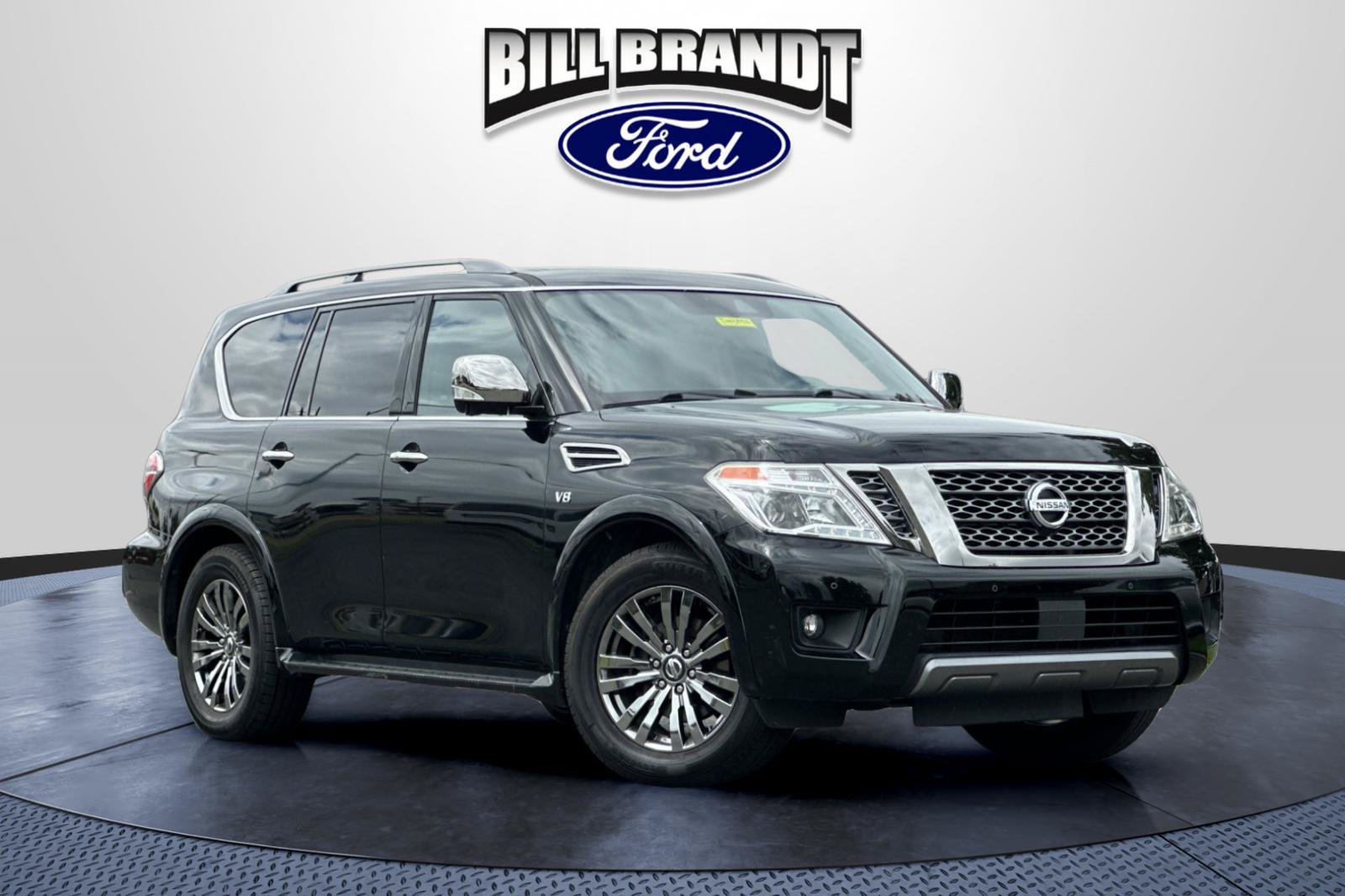 Used 2019 Nissan Armada Platinum w/ Captain's Chairs Package RWD image 1