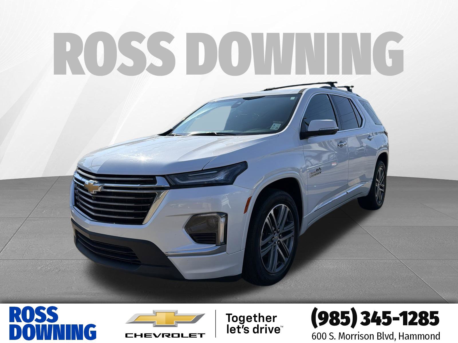 Used 2022 Chevrolet Traverse High Country w/ LPO, Floor Liner Package FWD image 1