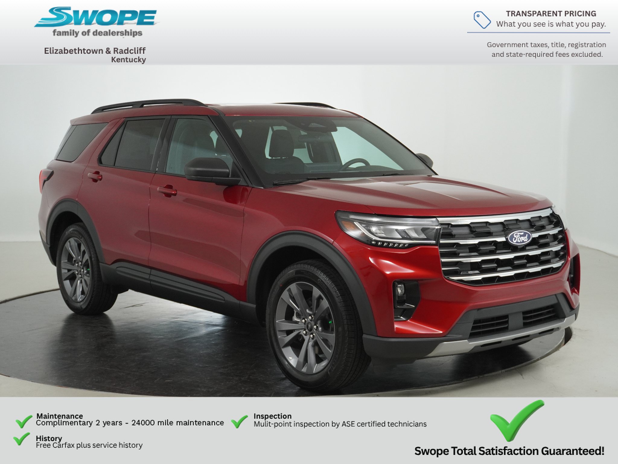 New 2027 Ford Explorer Active w/ Active Comfort Package AWD/4WD image 1