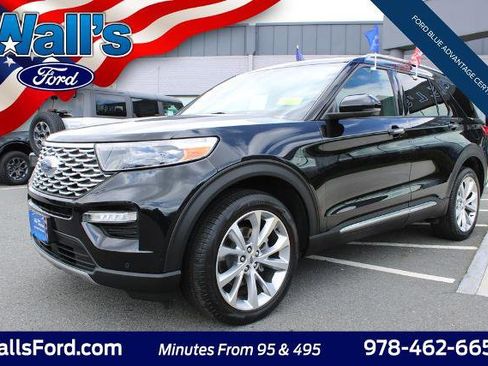 Certified 2022 Ford Explorer Platinum w/ Equipment Group 601A AWD/4WD image 1