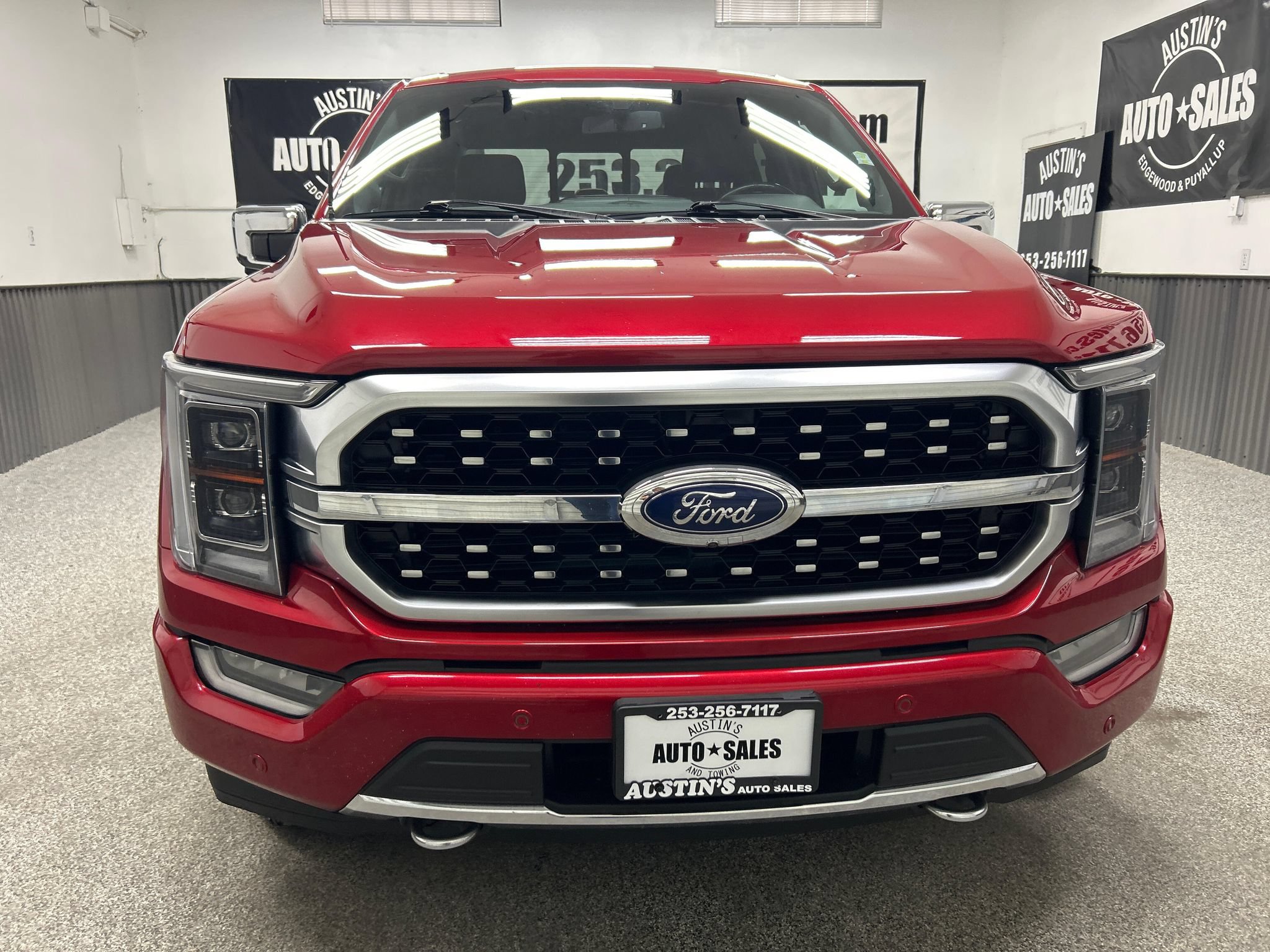 Used 2021 Ford F150 Platinum w/ Equipment Group 701A High AWD/4WD image 2