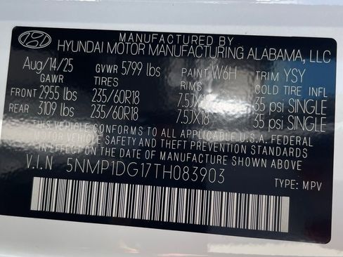 New 2026 Hyundai Santa Fe SE AWD/4WD image 35