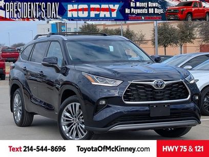 New 2026 Toyota Highlander Platinum
