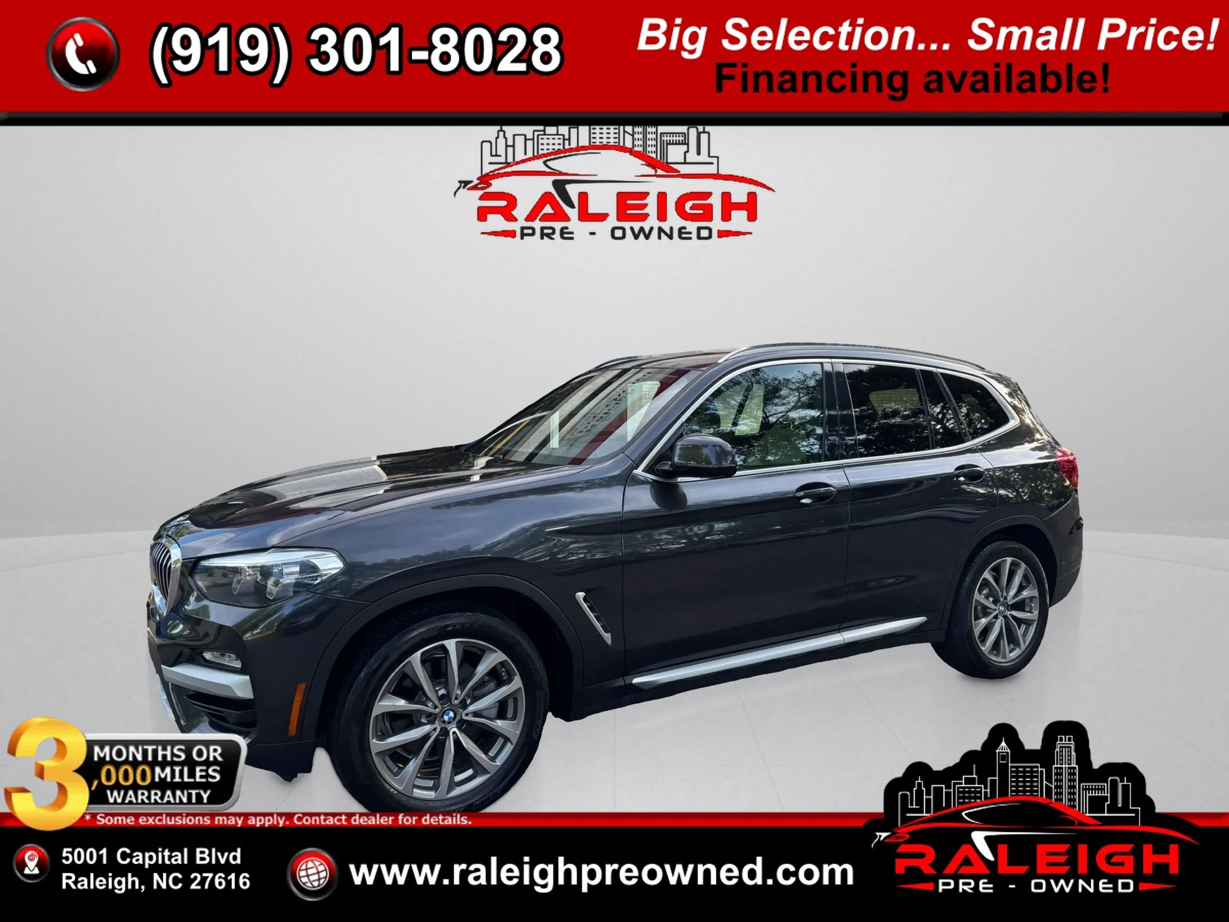 Used 2019 BMW X3 xDrive30i w/ Driving Assistance Package AWD/4WD image 1