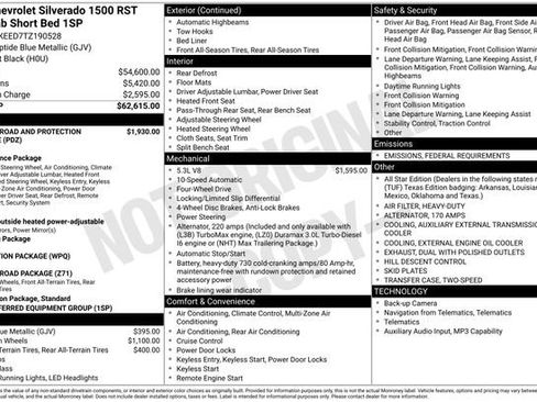 New 2026 Chevrolet Silverado 1500 RST image 60