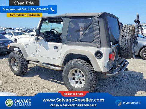 Used 2006 Jeep Wrangler SE AWD/4WD image 3
