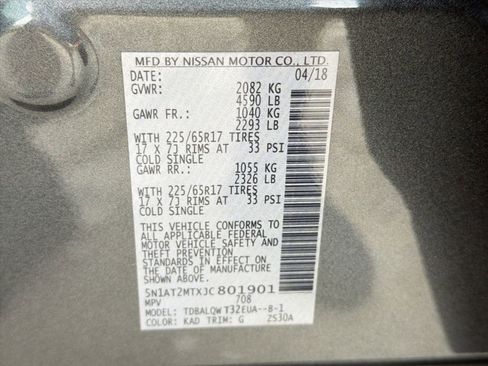 Used 2018 Nissan Rogue SV FWD image 18