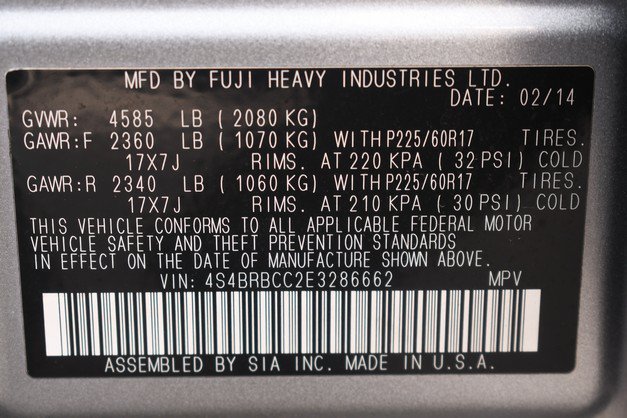 Used 2014 Subaru Outback 2.5i Premium AWD/4WD image 33