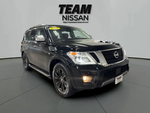 Used 2020 Nissan Armada Platinum w/ Captain's Chairs Package image 1