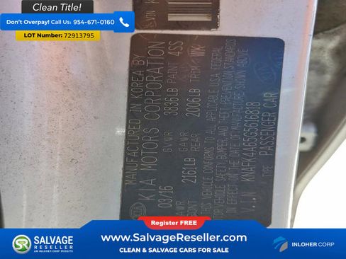 Used 2016 Kia Forte LX image 16