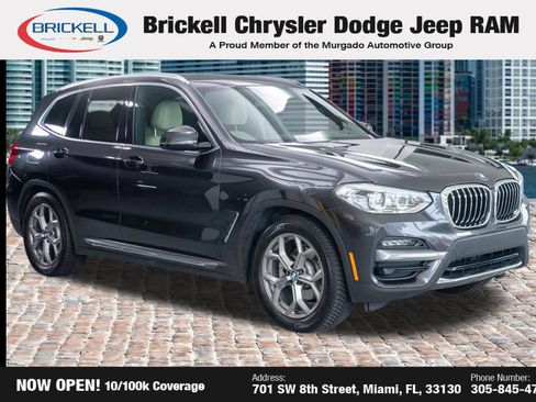 Used 2020 BMW X3 xDrive30e w/ Premium Package AWD/4WD image 1