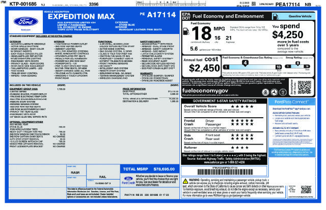 Used 2023 Ford Expedition Max Limited AWD/4WD image 10