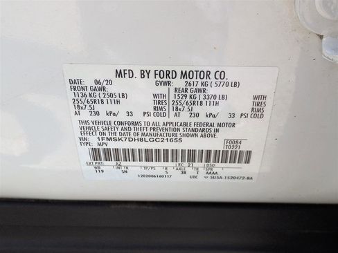 Used 2020 Ford Explorer XLT w/ Equipment Group 202A RWD image 38