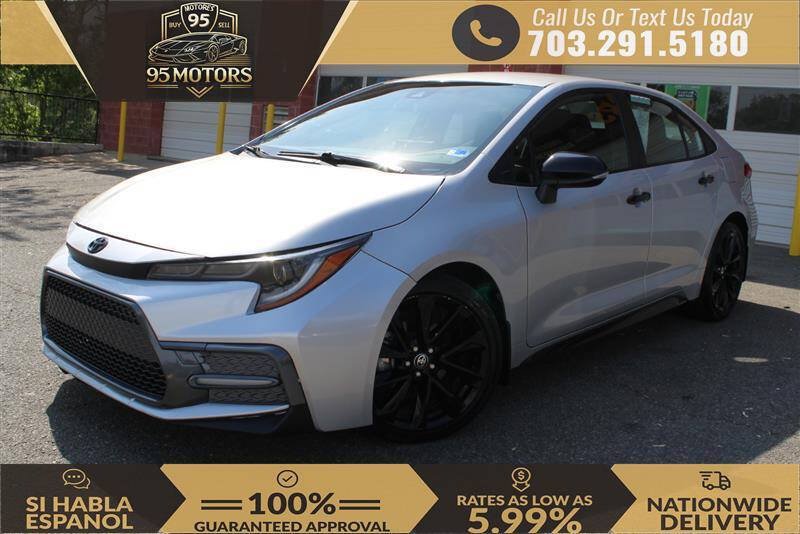Used 2021 Toyota Corolla SE w/ Carpet Mat Package (TMS) FWD image 1