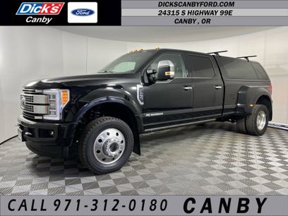Used 2018 Ford F450 Platinum w/ Platinum Ultimate Package