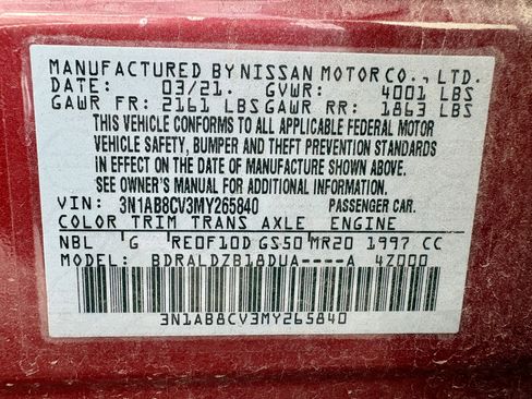 Used 2021 Nissan Sentra SV image 11