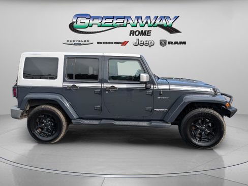 Used 2017 Jeep Wrangler Unlimited Sahara w/ Quick Order Package 24E Chief AWD/4WD image 1