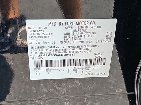 Used 2020 Ford Edge SE FWD image 36