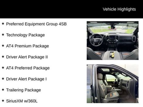 Used 2022 GMC Sierra 1500 AT4 w/ AT4 Premium Package AWD/4WD image 12
