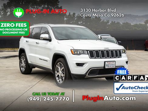 Used 2021 Jeep Grand Cherokee Limited AWD/4WD image 3