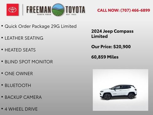 Used 2024 Jeep Compass Limited AWD/4WD image 5