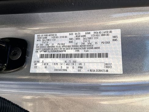 Used 2025 Ford F150 XL AWD/4WD image 20