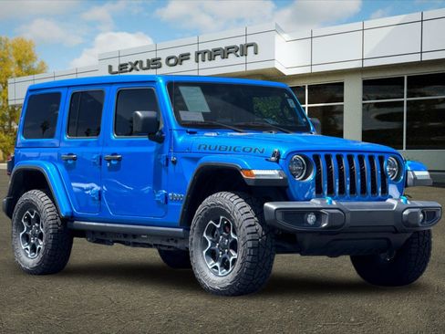 Used 2023 Jeep Wrangler Unlimited Rubicon 4xe w/ Cold Weather Group AWD/4WD image 6