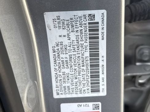Used 2025 Honda Civic LX image 24