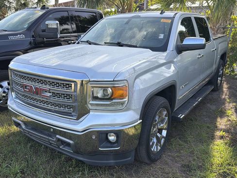 Used 2014 GMC Sierra 1500 SLT w/ SLT Crew Cab Value Package RWD image 3