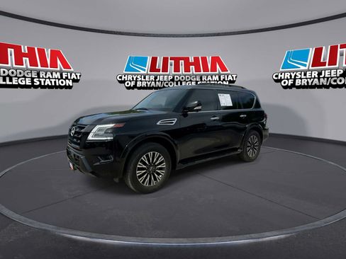 Used 2024 Nissan Armada SL w/ Midnight Edition Package RWD image 4