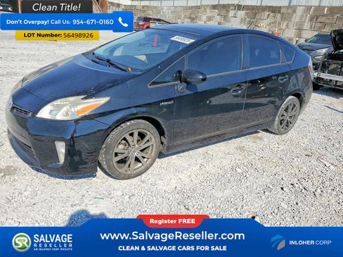 Used 2014 Toyota Prius Three w/ Solar Roof Package FWD image 1
