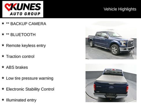 Used 2015 Ford F150 XLT w/ Equipment Group 301A Mid image 2