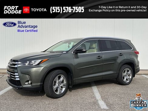 Used 2017 Toyota Highlander Limited w/ Protection Package #3 AWD/4WD image 1