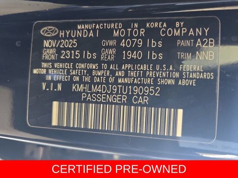 Certified 2026 Hyundai Elantra Hybrid FWD image 34
